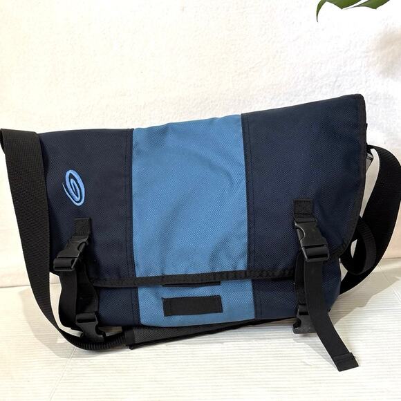Timbuk2 Classic Messenger Bag LARGE Shoulder Crossbody Blue - Picture 1 of 14